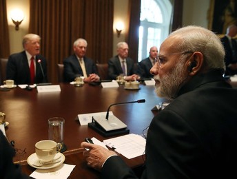 Trump and Modi of India
