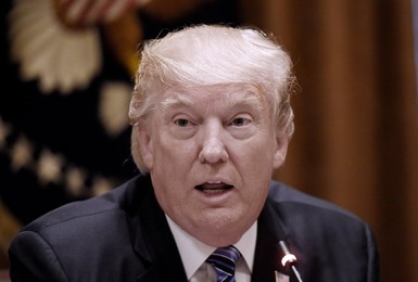 President Trump meets with President Moon of the Republic of Kore