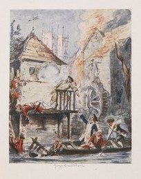 A fire
