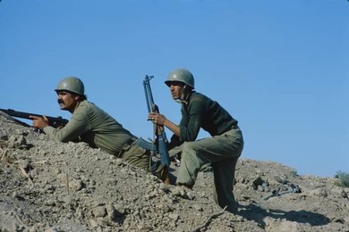 Iranian soldiers in the 1st Gulf War / Photo, 05.01.1982