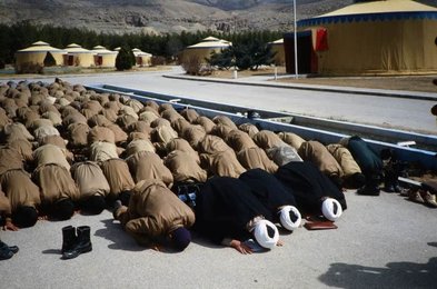 Iraqi prisoners in a camp in Tehran / Photo, 28.02.1983