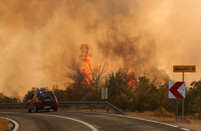 Croatia Wild Fire