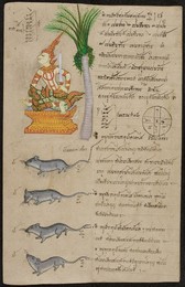 Animals of the zodiac with explanations and illustrations of lucky and unlucky omens.