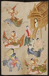 Drawings based on the Chinese zodiac.