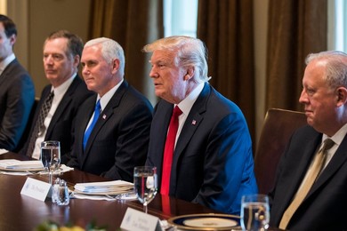 President Trump Meets With Prime Minister Lee of Singapore