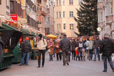 Innsbruck's Christmas markets, Innsbruck, Tyrol, Austria