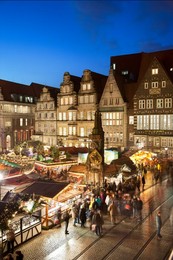 Market Square, Christmas markets, Bremen, Germany