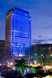 Christmas Market South Bank London England
