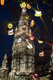 Town Hall Christmas Market Vienna Austria
