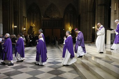 Ash Wednesday in Paris / Photo 2018