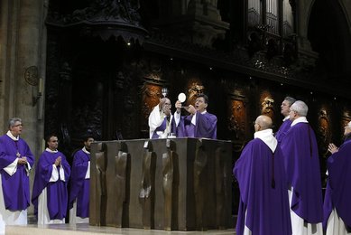 Ash Wednesday in Paris / Photo 2018