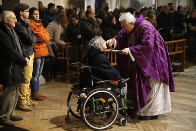 Ash Wednesday in Paris / Photo 2017