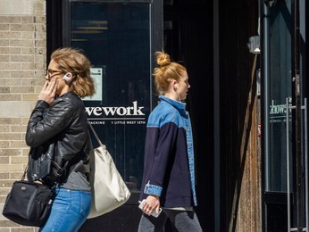 WeWork office in New York