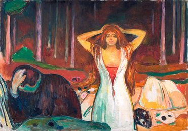 E. Munch, Ashes / 1925