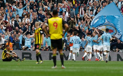 (SP)BRITAIN-LONDON-FOOTBALL-FA CUP-FINAL-MAN CITY VS WATFORD