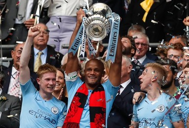 (SP)BRITAIN-LONDON-FOOTBALL-FA CUP-FINAL-MAN CITY VS WATFORD