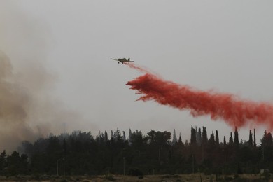 MIDEAST MODI'IN FIRE