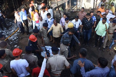 INDIA-GUJARAT-FIRE