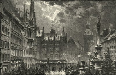 The Christmas market in Munich