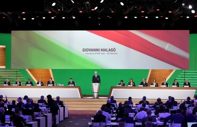 SWITZERLAND LAUSANNE 2026 OLYMPIC WINTER GAMES MILAN CORTINA D'AMPEZZO FINAL PRESENTATION