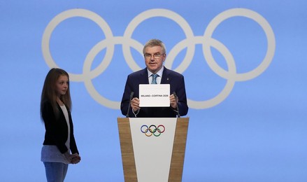 SWITZERLAND LAUSANNE 2026 OLYMPIC WINTER GAMES MILAN CORTINA D'AMPEZZO FINAL PRESENTATION