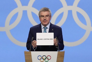 SWITZERLAND LAUSANNE 2026 OLYMPIC WINTER GAMES MILAN CORTINA D'AMPEZZO FINAL PRESENTATION