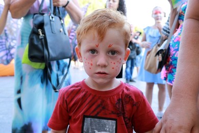 Annual festival of redheads in Odesa