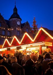 Dusseldorf – Christmas market at the market square, 2011