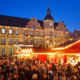 Dusseldorf – Christmas market at the market square, 2015