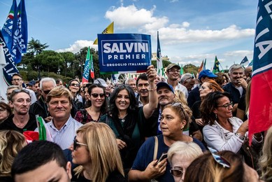 Right Rally 'Orgoglio Italiano', Rome, Italy - 19 Oct 2019