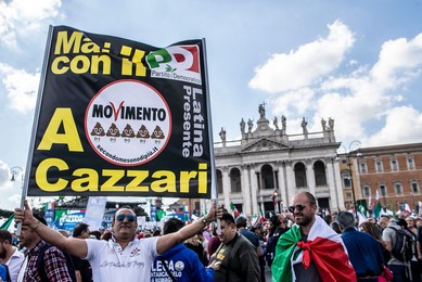 Right Rally 'Orgoglio Italiano', Rome, Italy - 19 Oct 2019
