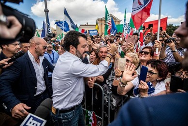 Right Rally 'Orgoglio Italiano', Rome, Italy - 19 Oct 2019
