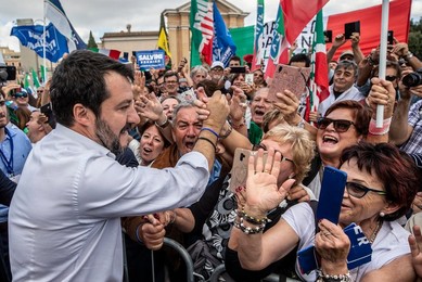 Right Rally 'Orgoglio Italiano', Rome, Italy - 19 Oct 2019