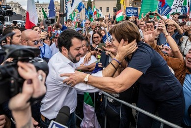 Right Rally 'Orgoglio Italiano', Rome, Italy - 19 Oct 2019