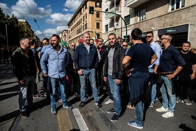 Right Rally 'Orgoglio Italiano', Rome, Italy - 19 Oct 2019