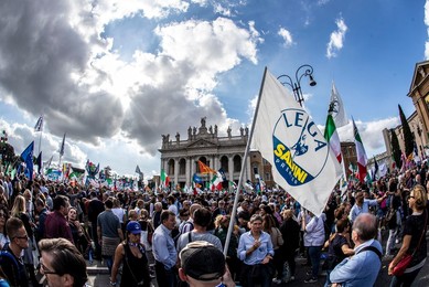 Right Rally 'Orgoglio Italiano', Rome, Italy - 19 Oct 2019
