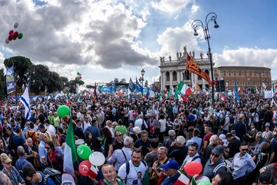 Right Rally 'Orgoglio Italiano', Rome, Italy - 19 Oct 2019