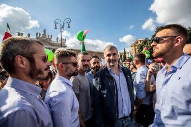 Right Rally 'Orgoglio Italiano', Rome, Italy - 19 Oct 2019