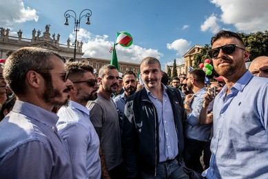 Right Rally 'Orgoglio Italiano', Rome, Italy - 19 Oct 2019