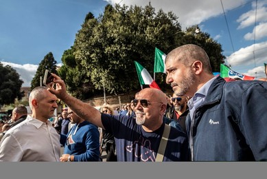 Right Rally 'Orgoglio Italiano', Rome, Italy - 19 Oct 2019