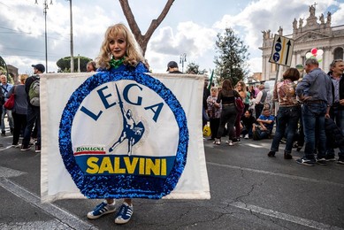 Right Rally 'Orgoglio Italiano', Rome, Italy - 19 Oct 2019