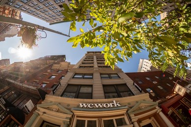 WeWork location in New York