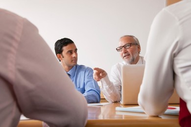 Business executives in a meeting