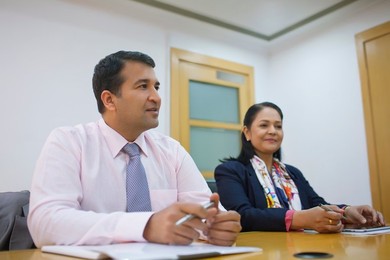 Business executives in a meeting