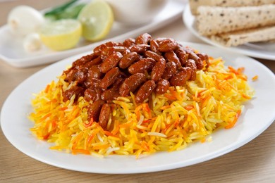 kidney bean curry with rice , rajma chawal , indian food