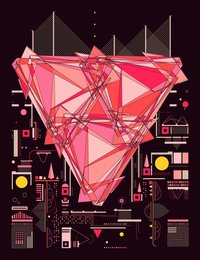 Abstract geometric shapes