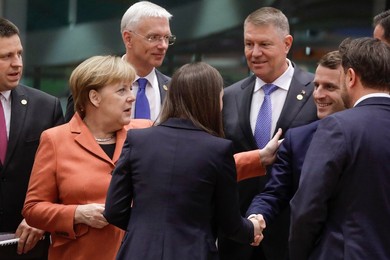 POLITICS EUROPEAN UNION SUMMIT THURSDAY