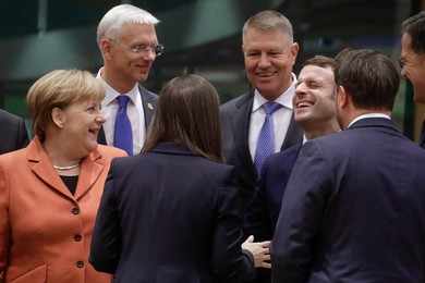 POLITICS EUROPEAN UNION SUMMIT THURSDAY
