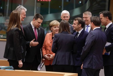 POLITICS EUROPEAN UNION SUMMIT THURSDAY