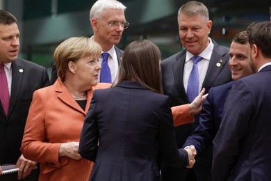 POLITICS EUROPEAN UNION SUMMIT THURSDAY